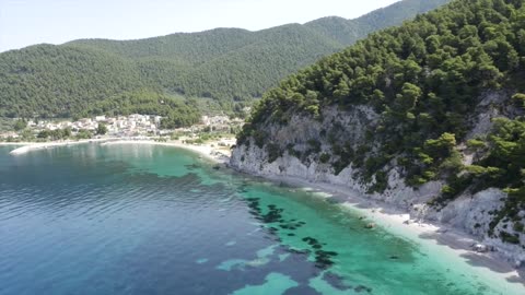 Greece Beach At Holiday