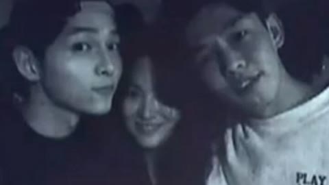 Song Hye Kyo Has Song Joong Ki & Yoo Ah In Wrapped In Her Arms