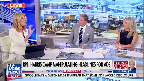 Harris Campaign Manipulating Headlines For Ads