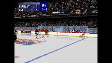 NHL Breakaway 98 (N64) Germany vs USA Part3