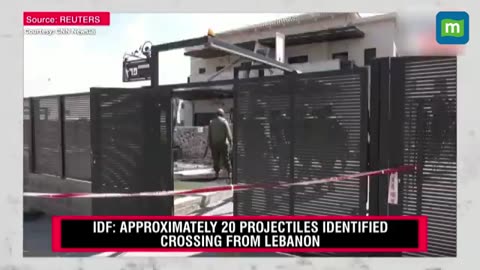 Barrage of Rockets Launched From Lebanon Into Israel | Israel vs Lebanon Conflict