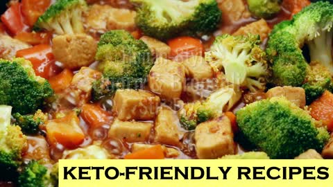 Keto Hunan-Style Quorn and Broccoli Stir-Fry