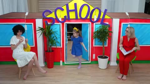 Eva Vs friend exam at school nursery rhymes & kids song