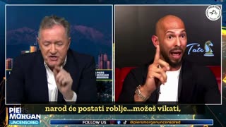 Piers Morgan i Andrew Tate