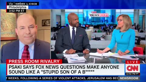 Brian Stelter Carries Water For Psaki After Doocy, Podcast Blowback