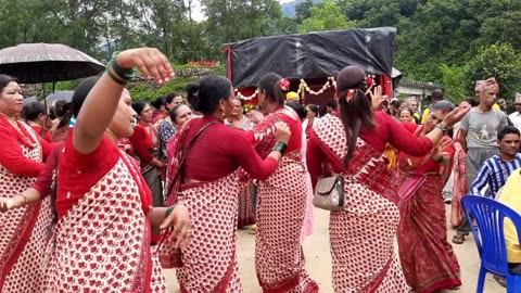 Nepali Naumati Baja/Panche Baja Dance