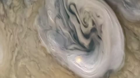 Shallow Lightning on Jupiter (NASA Visualization, feat. Music by Vangelis)