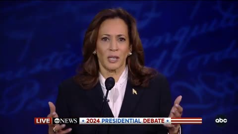 Kamala Harris' closing remarks during ABC News presidential debate