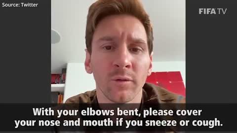 Here's Lionel Messi's mantra on how to fight Covid-19