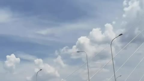 blue sky and white clouds