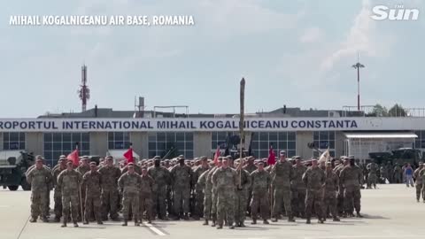 US troops drill with Romanian forces on NATO 's eastern flank