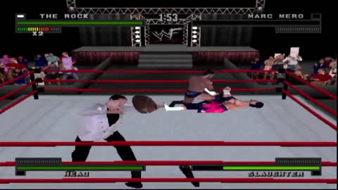 WWF Attitude PS1: War match #11