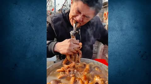 Mukbang Chinese Octopus Eating Challenge Video New Today 2024