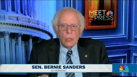 Bernie Sanders admits Kamala is "doing what she thinks is right in order to win the election."