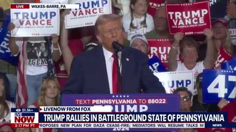 FULL SPEECH: Trump rallies in battleground state of Pennsylvania | LiveNOW from FOX