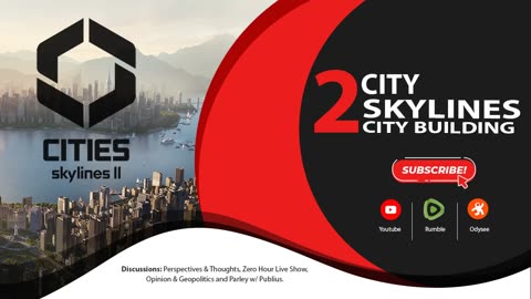 My FAVORITE City Building GAME is getting a Second Version, Cities Skylines 2 Reaction!