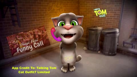 Funny Call by Talking Tom on Aayi Nahi Song Of Stree 2