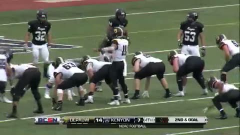 September 21, 2019 - College Football: DePauw University at Kenyon College