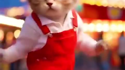 Cute cat funny video