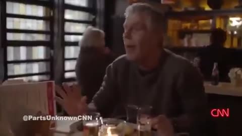 Anthony Bourdain advocated for White elimination before he died.