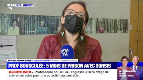 le lycéen condamné à cinq mois de prison avec sursis, avec sursis probatoire de deux ans