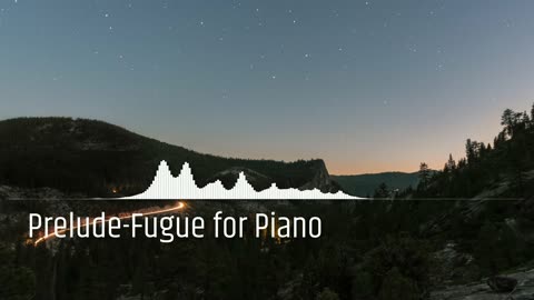 Prelude-Fugue for Piano