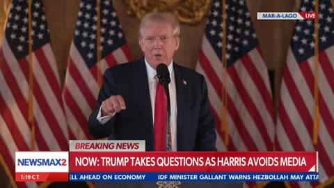 Trump: Kamala can't do an interview, she's barely competent