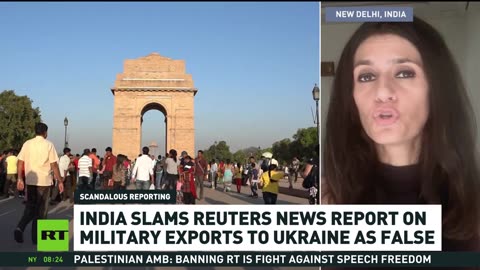 Reuters report on military exports to Ukraine 'speculative and misleading' – India