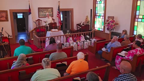 Vernon Chapel Sunday Service(Exodus Ch.3:11 Can We Be A Moses) led by Willie Mae Ambrose 8/11/2024