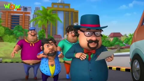 Motu Patlu New Episodes - Cartoons - Kids TV Shows - Motu Ka Bank Loan - Wow Kidz 2023