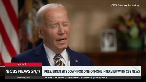 Biden explains why he dropped out of 2024 race in exclusive CBS News interview