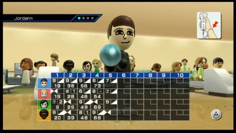 Wii Sports Bowling Game25 Part1