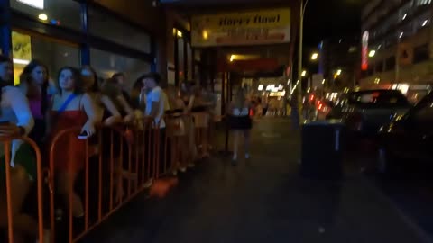 🇦🇺 South Australia nightlife, Adelaide walk Hindley street