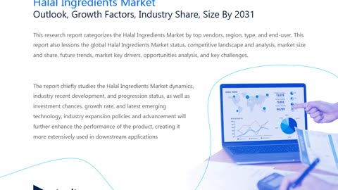 Halal Ingredients Market Market Analysis Report: Size, Share, and Trends Forecast