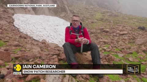 Scotland's 'sphinx' snow patch is vanishing | WION Climate Tracker | World News | WION