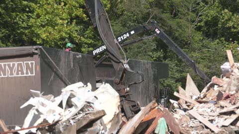 Massive Debris Piles Reveal Kentucky Flooding Devastation