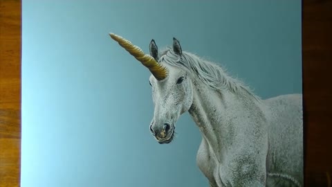 Depict The Hair Texture Of A Unicorn