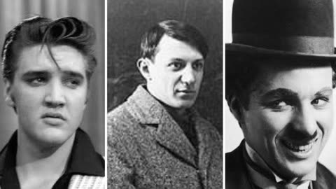 What do Charlie Chaplin, Elvis Presley and Pablo Picasso have in common?