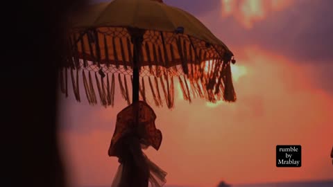 view jembaran beach of bali island