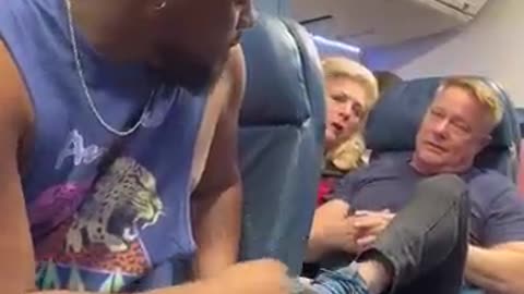 Rude passenger gets life lesson!