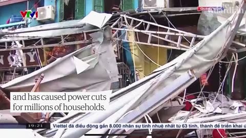 Typhoon Yagi: dozens dead after powerful storm hits Vietnam