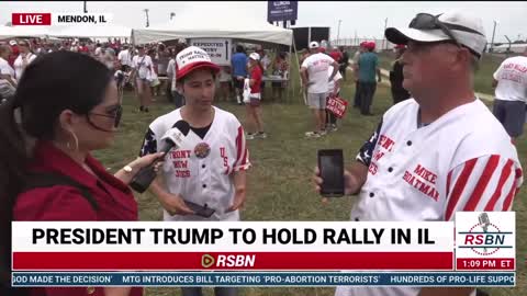 6/25/22 Front Row Joes at President Donald Trump’s Save America rally Mendon IL