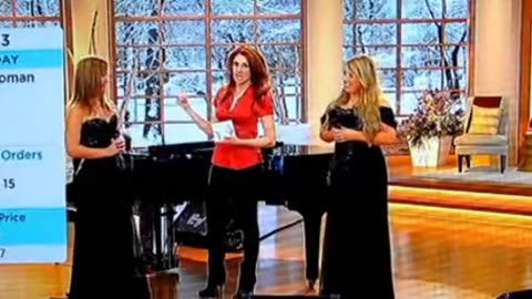 Celtic woman at qvc promoting there new cd Lullaby 2 1 11