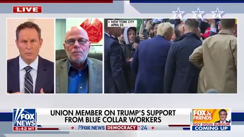 Union members overwhelmingly support Trump in historic shift