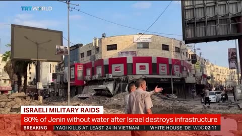 80% of Jenin without water after Israel destroys infrastructure