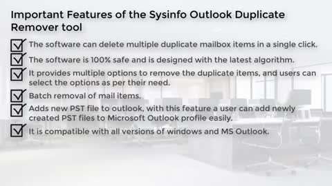 Outlook Duplicate Remover