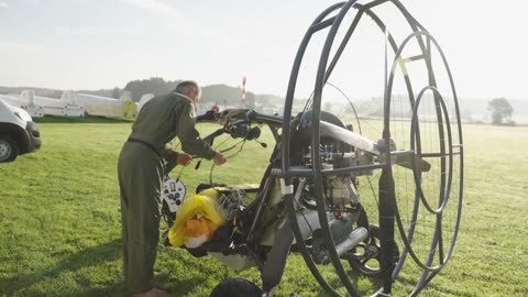 Rare birds guided by microlight in a novel assisted migration project