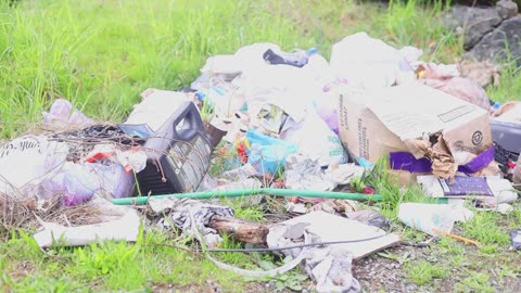 homeless camp on Hoffman Road