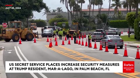 WATCH: Secret Service Increases Security At Mar-A-Lago Following Trump Rally Shooting| Nation Now ✅