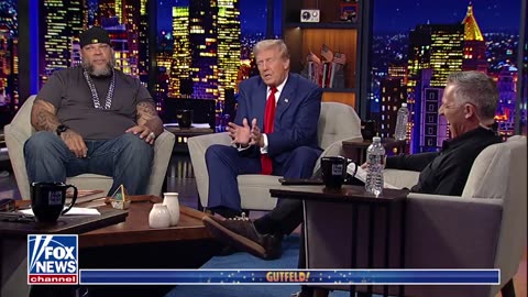 Trump makes first in-studio ‘Gutfeld!’ appearance